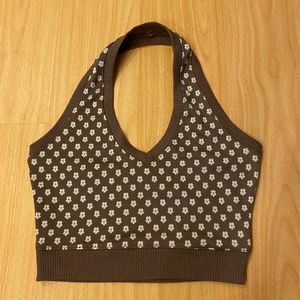 Small Flower Crop tank